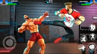 Gym Fighting Games Bodybuilder trainer fight pro