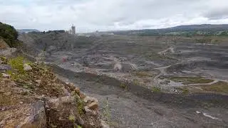 Tarmac Quarry at Chatburn, Clitheroe Castle Cement