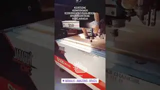 Corte CNC - Compensado #comunicacaovisual #cortecnc #manausprint