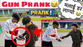 Fake Gun Prank In Public Reaction || Fake Gun prank || Rpa vlog Gun prank 