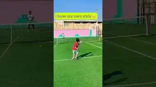 A view of Mahbod's special forehand in today's practice.💪🏻💥#forehand#rally#tennis