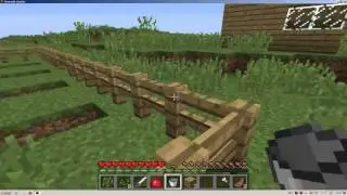 Minecraft 1.9 (Снапшот 15w41a) Прохождение часть 3.Ферма.