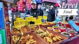 Enjoying Chinese Breakfast at a street Food Market in Shenyang, China Food Fantasy