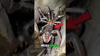 TOP 5 WEIRDEST SPIDER #WeirdSpiders #Top5 #SpiderFacts #AnimalFacts