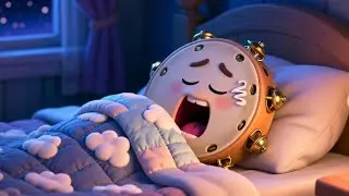 Boom Boom Drum Goes to Bed | Bedtime Rhythm Song for Kids | Nursery Rhymes