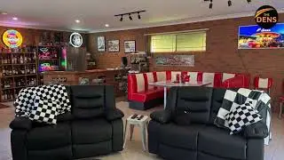 1950&rsquo;s Man Cave Furniture & Custom LED Signs | The Dens Australia Product Showcase