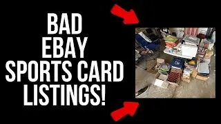 УЖАСНО ПЛОХИЕ лоты спортивных карточек на eBay! #ebay #baseballcards