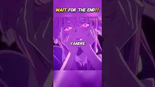 A Boy gets Followed by a Yandere girl who loves him #animerecap #anime #shorts