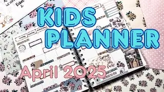 | KIDDOS PLANNER | APRIL 2025 | REBEL BOX | @rebelinkco