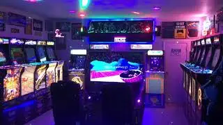 Game Room Setup and 2020 Room Tour #arcadetour #gameroom #arcade1up