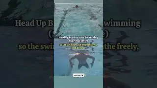 Head Up Swimming for Survival 🏊🏻 #swimmingtips #swimming #swim #deepwater
