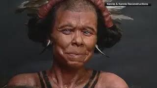 Scientists able to rebuild face of prehistoric woman