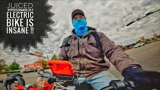 CAN IT HANDLE TRAFFIC ? / Juiced HyperScrambler 2 Electric Bike / Gopro Hero 10 Black