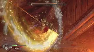 God of War Ragnar&ouml;k | Thor calls Mjolnir in Slow Motion | 4K HDR