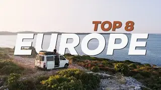 TOP 8 PLACES - Roadtrip through Europe | CINEMATIC DJI DRONE SHOTS - 4K