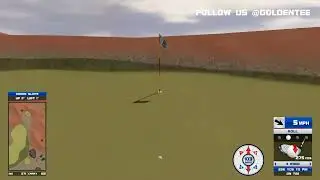 Golden Tee Great Shot on Safari Dunes!
