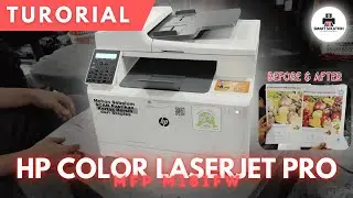 Cara Mengatasi Hasil Cetak Pudar | HP Color LaserJet Pro MFP M181fw (Bersihkan Laser Scanner)