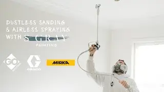 Our Mirka&reg; Dustless Sanding & Graco Airless Kit in Action