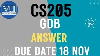 CS205 Information Security GDB Solution Fall 2025 |VU Pakistan