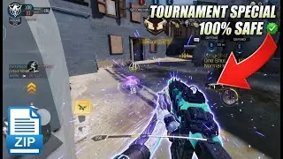 CODM Tournament Special Config 🏆 Zero Recoil + 120 FPS (Main ID Safe)