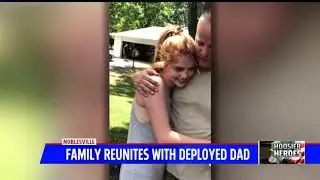 Family reunites with deployed dad