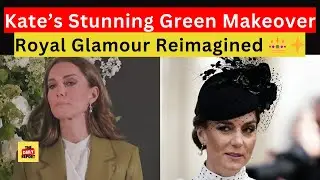 Princess Kate Middleton&rsquo;s Green Suit Debut !