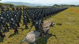 1000 Orcs Attack the Army of Gondor &mdash; Pressure Builds From the First Contact