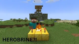 How to Summon HEROBRINE Part 4