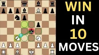 5 Easy Chess Traps for white (you will Love These!)