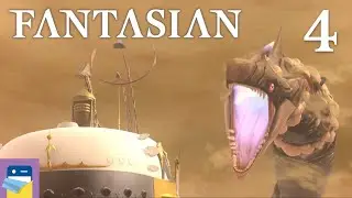 FANTASIAN: Gameplay Walkthrough Part 4 - Sandsea Serpent - Apple Arcade iOS (by MISTWALKER)