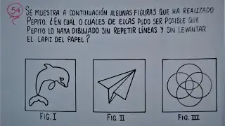 Trazado de Figuras | Figuras de un solo Trazo | Habilidad Lógico Matemático