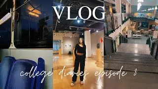 vlog: college diaries! spring semester, back on campus, work + more! | DAY KYREE