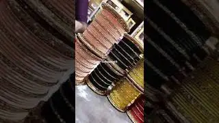 Glitter Bangles with many colors #woman #india #bangles #love #india #bride #wedding #youtube #new