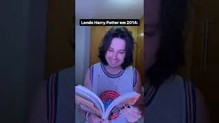 Lendo HARRY POTTER 2014 x 2024 #livros #livrosfavoritos #books #booktuber #harrypotter