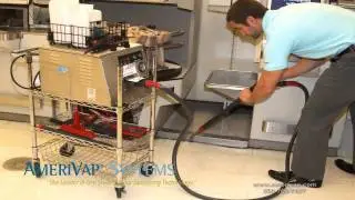 Grocery, Supermarket, & C-Store Cleaning and Sanitizing with a Dry Steam Cleaner - AmeriVap