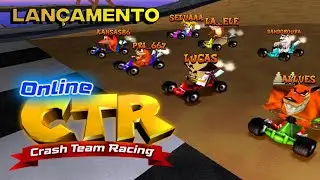 Como Jogar Crash Team Racing (PS1) Online Com Servidor Brasileiro