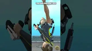 Tomb Raider Lara Croft Backflip Evolution