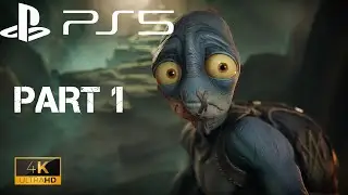 Oddworld Soulstorm Gameplay [PS5] Walkthrough Part 1 - 4K 60FPS HDR (No Commentary)