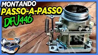MONTANDO O CARBURADOR DFV 446 DO OPALA/CARAVAN 6 CILINDROS[PASSO-A-PASSO ACELERADO] | T01 EP 009