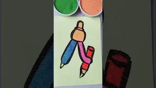 Comba #asmr #art #relaxing #satisfying #yellowduckchanel #drawing #painting #diy #satisfying #colors