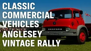 Classic Commercial Vehicles at Anglesey Vintage Rally | Historic Trucks & Vans in North Wales