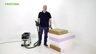 Cordless insulating material saw I Cutting hard insulation material