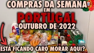 ESTÁ CARO? 😱 SUPERMERCADO EM PORTUGAL 🇵🇹 26 DE OUTUBRO DE 2022 - Move On