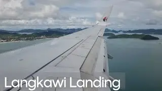 Landing at Langkawi Airport ✈ Malaysia Airlines Boeing B737-800