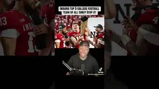 Indiana Top 5 College Football Team All Time? #fyp #shorts #greenscreen #trending #collegefootball