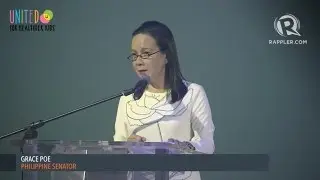 Grace Poe on malnutrition: Declare war against hunger