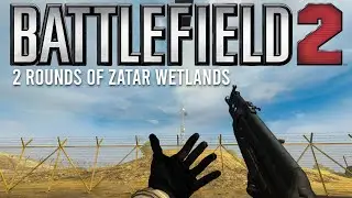 Battlefield 2 Multiplayer In 2021 2 Rounds of Zatar Wetlands | 4K