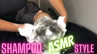 SEW-N TAKE DOWN | ASMR SHAMPOO | SILK PRESS | SALON SUITE LIFE | FOLLOW @i_am_beauty_83