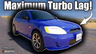 The Most Laggiest Turbo Engine in a Car! | Automation The Car Company Tycoon Game & BeamNG.drive