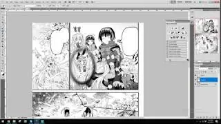 How to redraw Manga - Redrawing lines and patterns